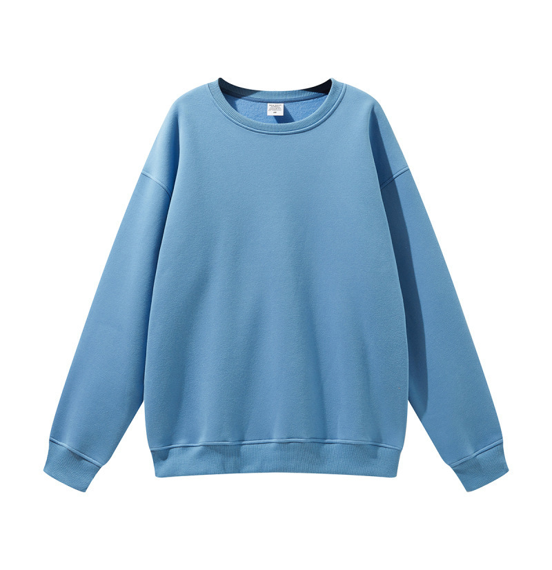 Impresora de marcas| Colección de bienestar camiseta / suéter de manga larga 19.9 piezas de algodón suelto para hombres