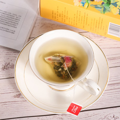 量和堂檸檬荷葉茶山楂女人茶20包100克三角包花茶包批發一件代發