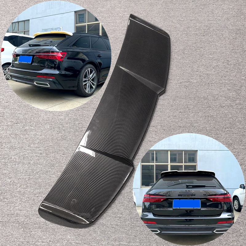 Suitable for 2019-2024 Audi A6 C8 Touring Avant/Allroad Rear Wing Top Wing Without Drilling