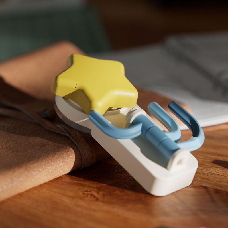 Cactus Hook Cute Traceless Three-Hook Wall Strong Adhesive Door Back Load-Bearing Adhesive Hook Rotating Key Hanger