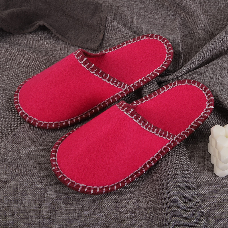 45g Weight Slippers Home Textiles & Decor Type Nonwoven, Felt Material Multicolor Pattern All Seasons Season Casual, Elegant, Pastoral Style Multicolor Women's Shoes Nonwoven Felt All Seasons 3