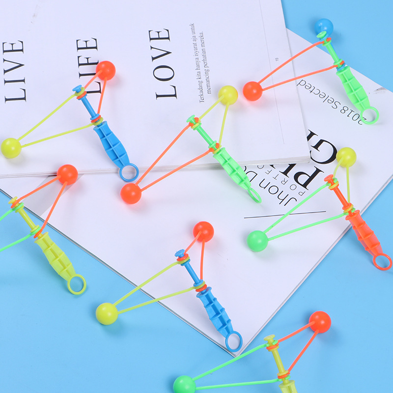 Bola de parachoques de plástico, bola de doble parachoques de mano nostálgica, juguete casual nostálgico clásico, batido transfronterizo de Amazon al por mayor