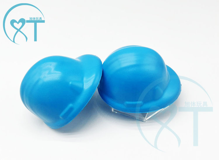 Juguete de Descompresión en Forma de Casco de PU para Alivio del Estrés