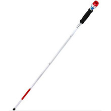 福祉康直杆声光盲杖 残疾人低视力盲人出行辅助直杆声光盲杖