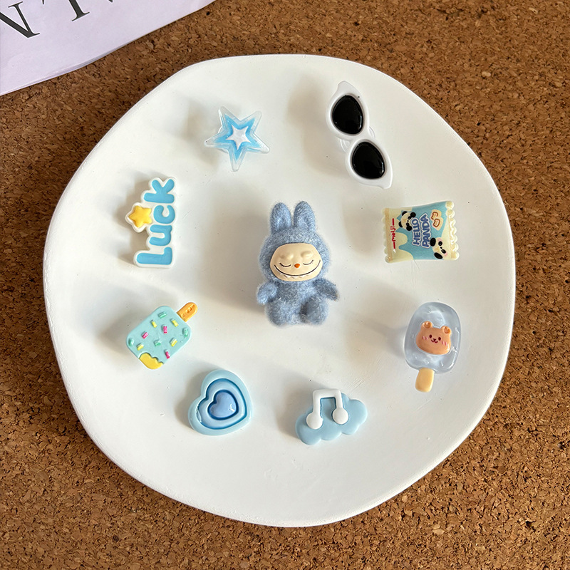 新しいブラインドボックス下駄靴バックル取り外し可能な三次元 diy 靴花ハイエンド靴アッパー装飾バックル下駄アクセサリー