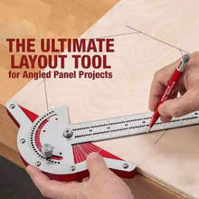Woodworkers Edge Rule�Ƕȳ�ľ����ľ���OӋ��360&deg;���D����
