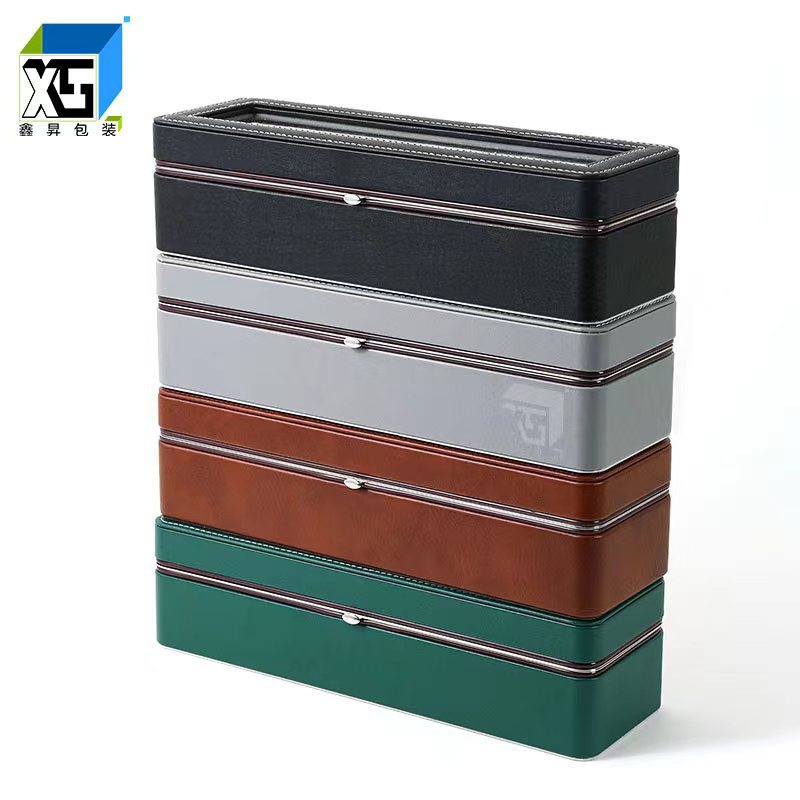 New watch box wholesale leather watch storage box gift Display Watch jewelry box jewelry box