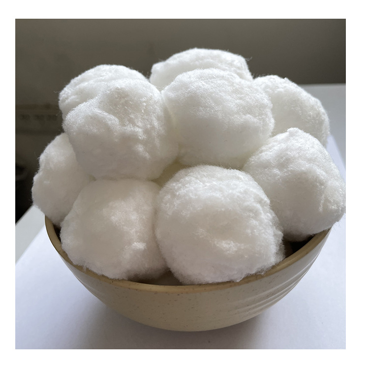 水处理纤维球滤料污水净化用纤维球宏达纤维球滤料