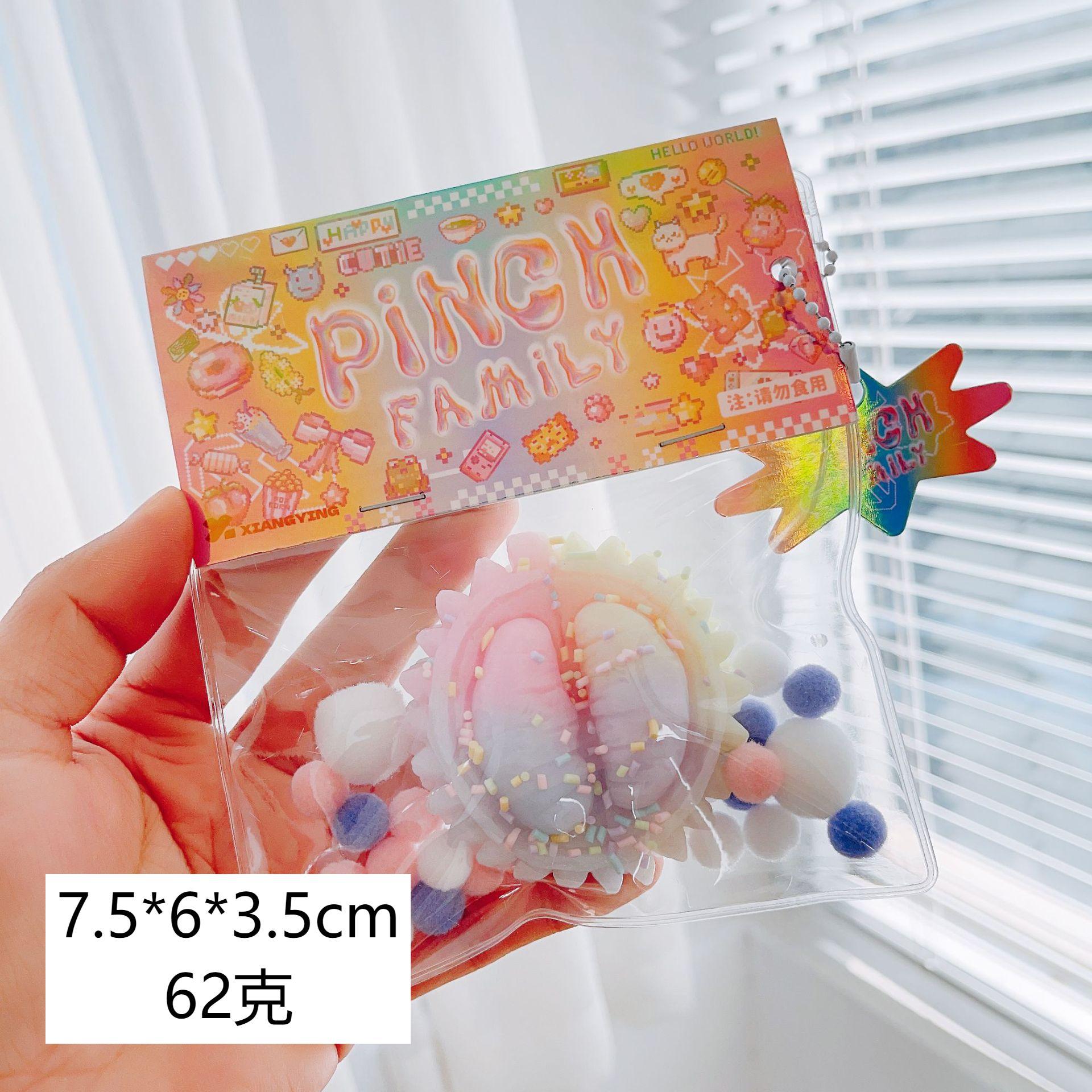 Juguete antiestrés suave tipo donut, un mágico juguete antiestrés suave.