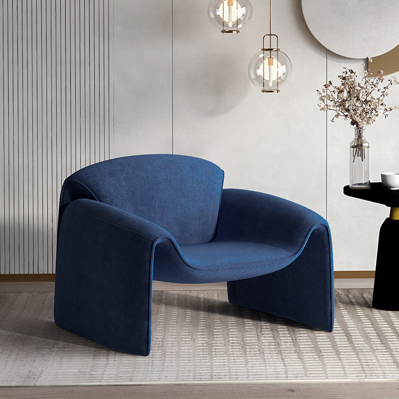 Кресло-диван Zuozuo Sofa молочная кожа