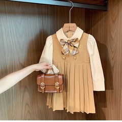 Ladies' Dress Korean Style College Girl JK Princess Dress for Girls Baby Trendy and Stylish Early Autumn Clothes 2024 New Arrival