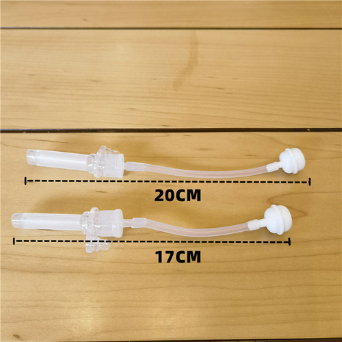 Accessories bite valve spout anti-choking bite valve soft tube gravity ball baby drinking cup accessories