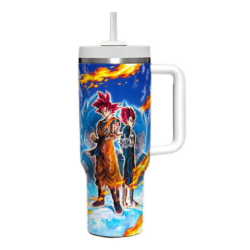 クロスボーダー Amazon 40oz ドラゴンボール ドラゴンパール カーカップ ステンレス製 アイスバーカップ タンブラー|undefined