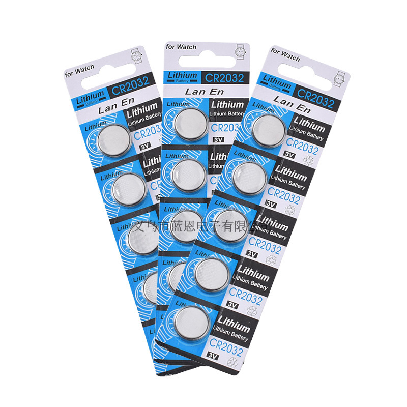 cr2032纽扣电池汽车遥控器主板体重秤钮扣锂电池批发3V电子纽扣式