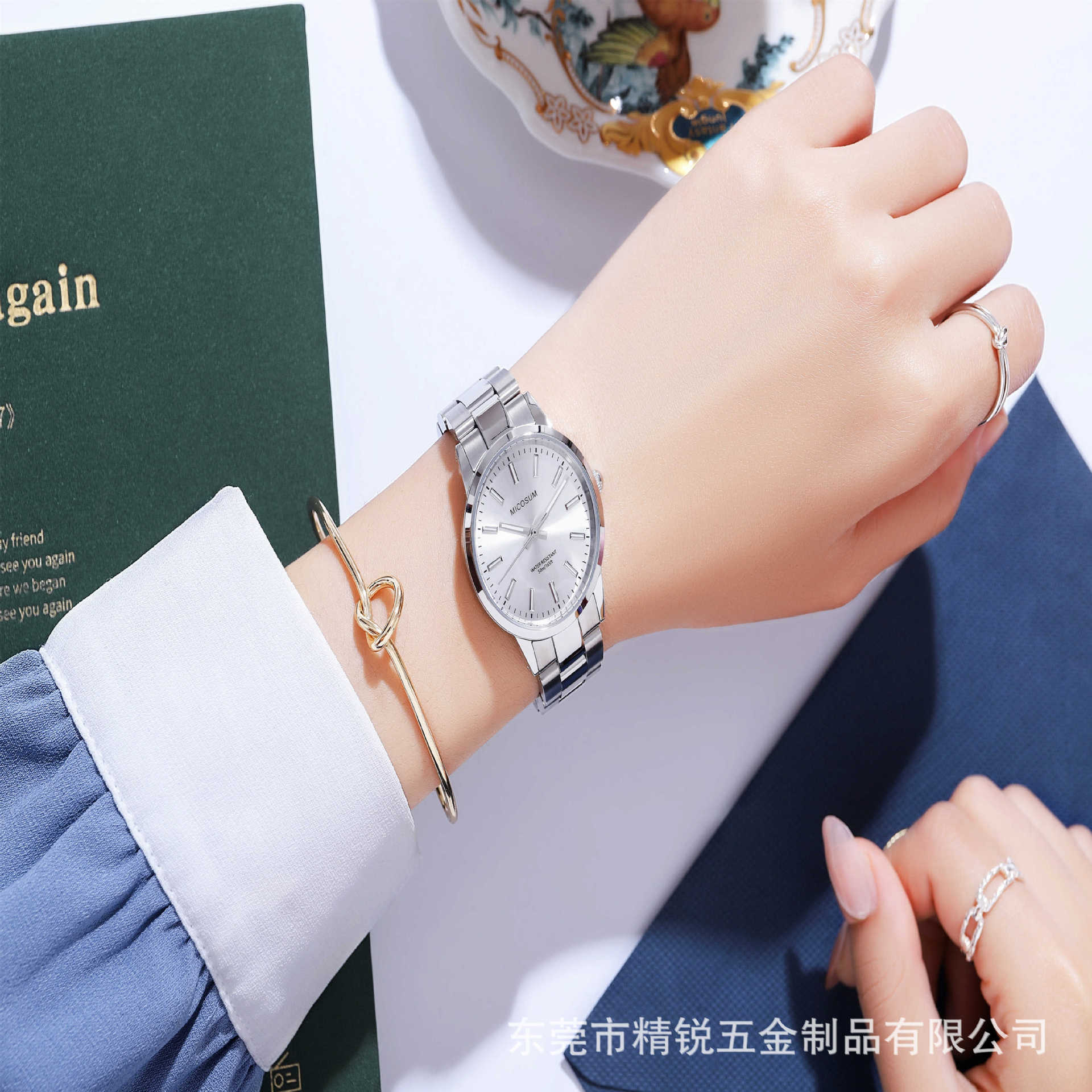 Source manufacturers new products on the market fully automatic imported movement light luxury simple High sense Diamond waterproof women's watch