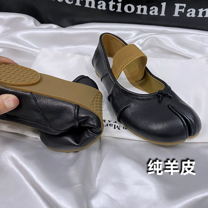Один из поколения в поколение овчины персонализированные одиночные туфли женская мягкая подошва туфли с неглубоким ртом танцевальные туфли