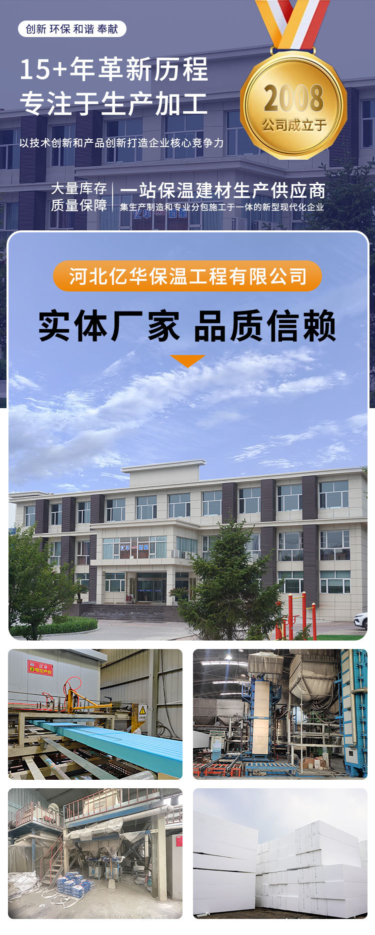 Пенополистирол экструдированный Hebei Yihua 20 мм