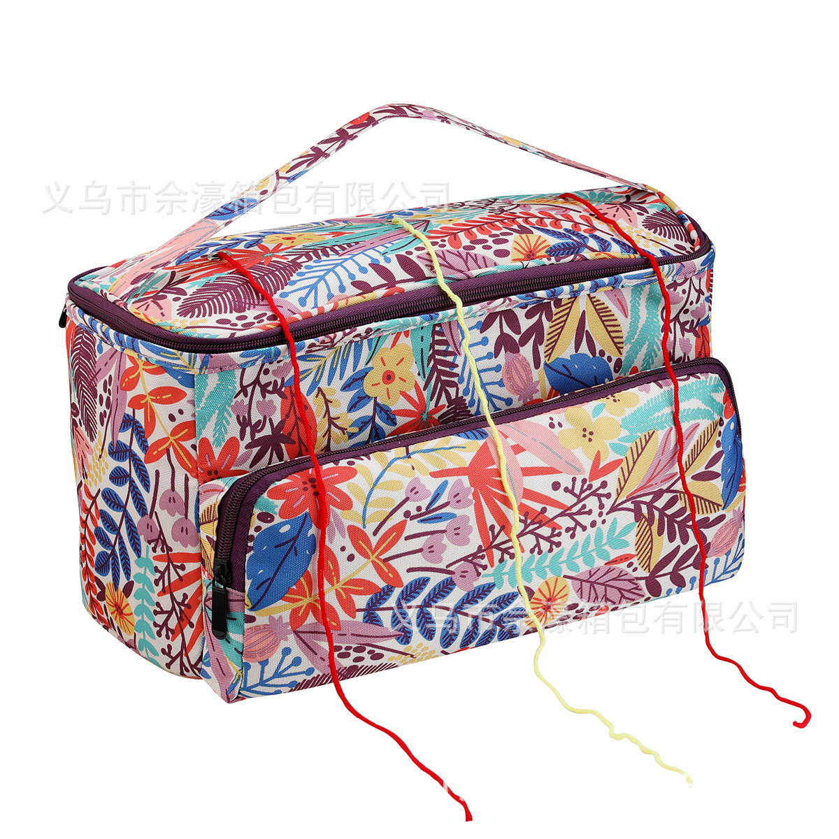 En stock nueva herramienta de ganchillo bricolaje accesorios bolsa cuadrada bolsa de almacenamiento de lana simple bolsa de almacenamiento de agujas de ganchillo
