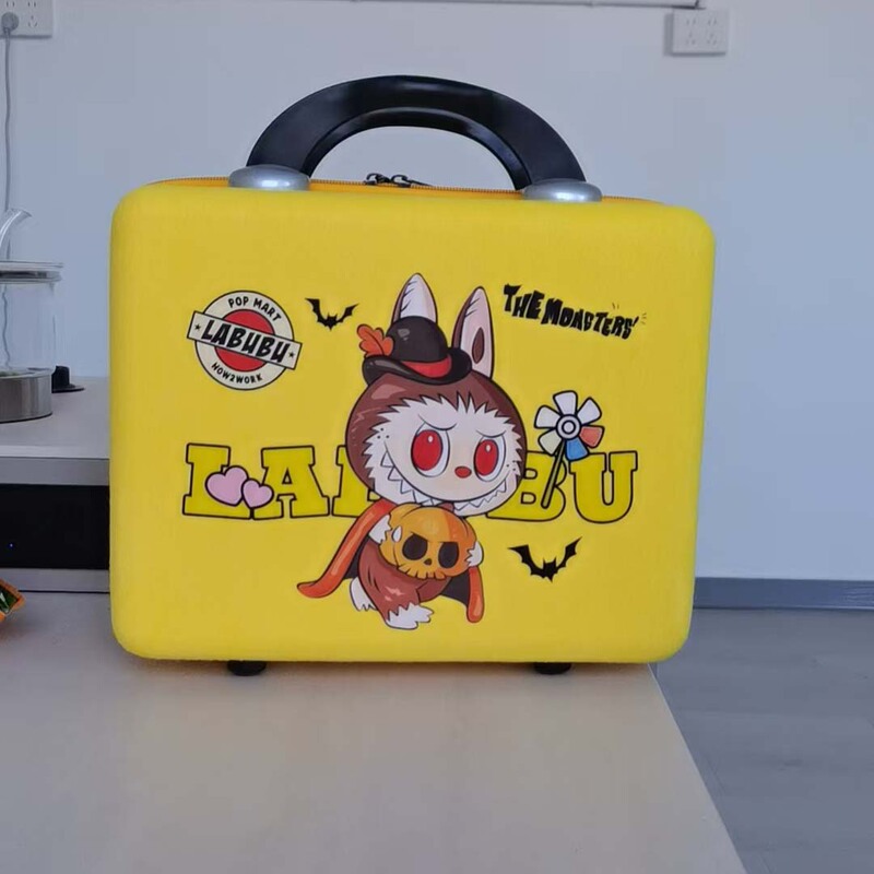 かわいいラブブーフェルトスーツケース漫画パターンカスタマイズ可能なラブブークリエイティブ子供の日のギフト収納ボックス|undefined