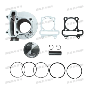 Skuter mühərrik hissələri Gy6-150Cc silindr porşen dəsti 57.4mm