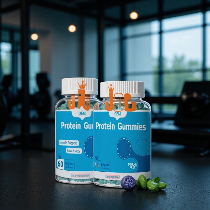 Amazon's Best-Selling Oem Protein Gummies Whey Protein Powder Gummies Sports Fitness Muscle Building