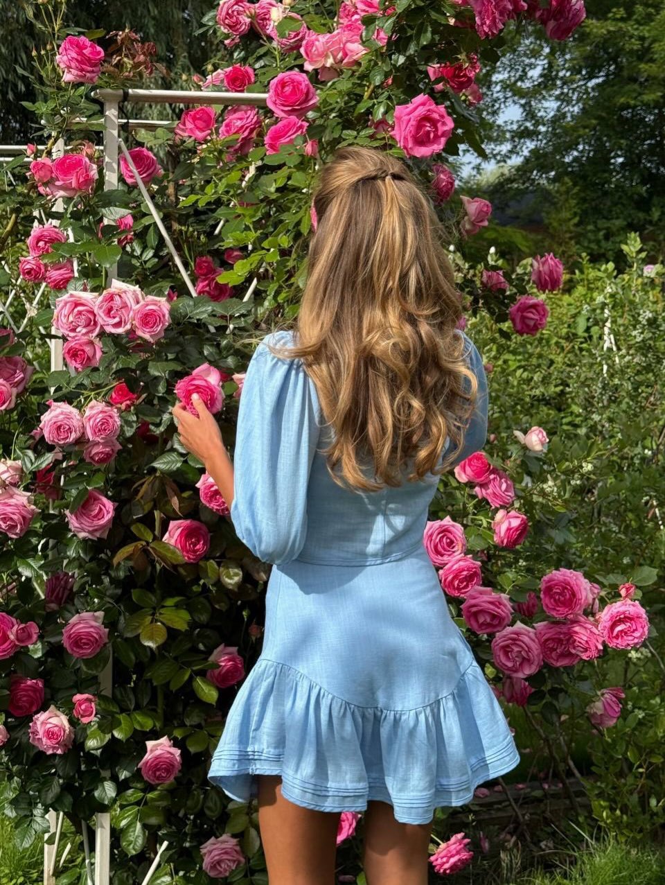 2026 Summer New European And American Women's Fashion Solid Color Short-Sleeve Cotton Top Set With Casual Short Skirt_ecoleips.com