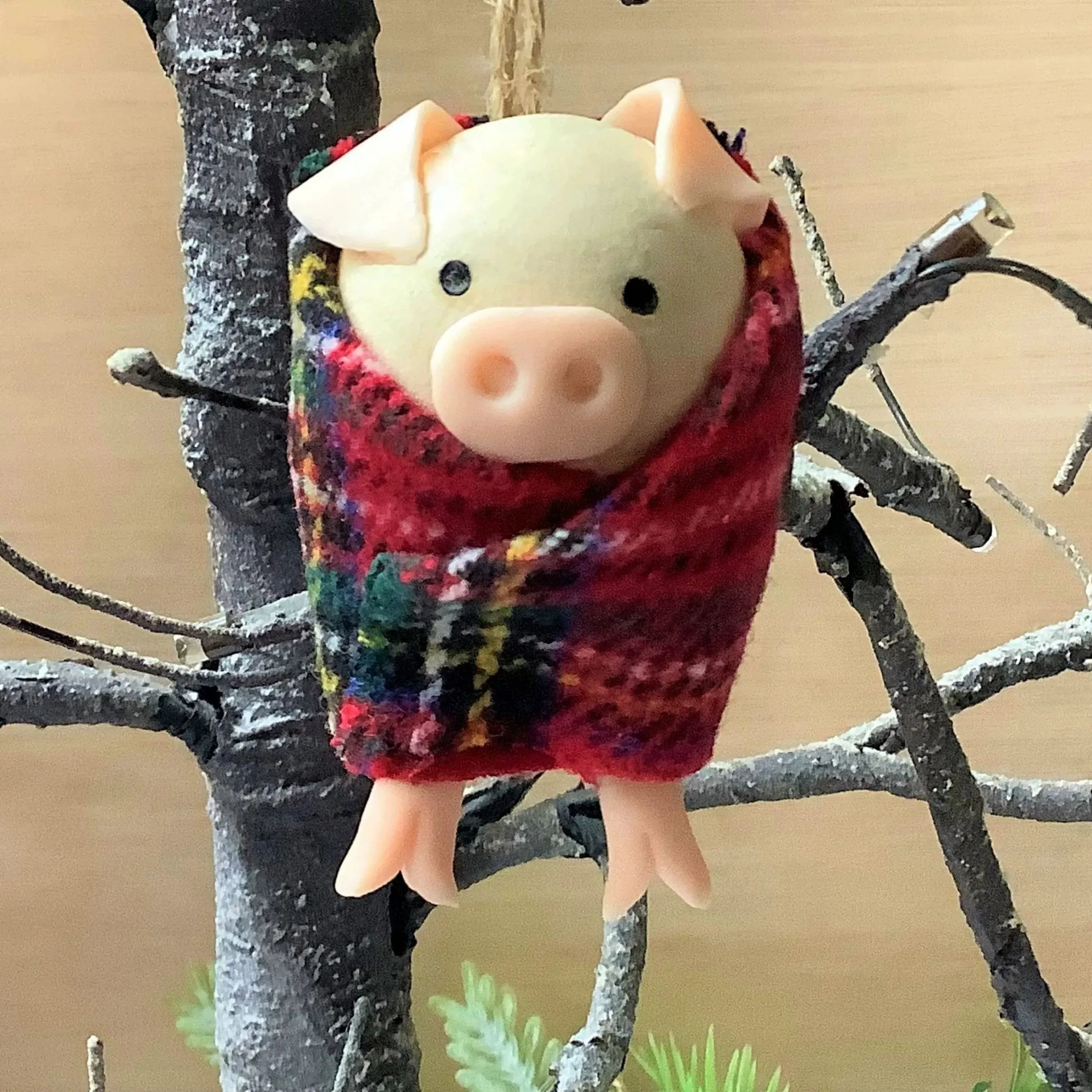 Свиньи рождественские украшения в одеяле Amazon Pigs in Blankets Christmas Gift