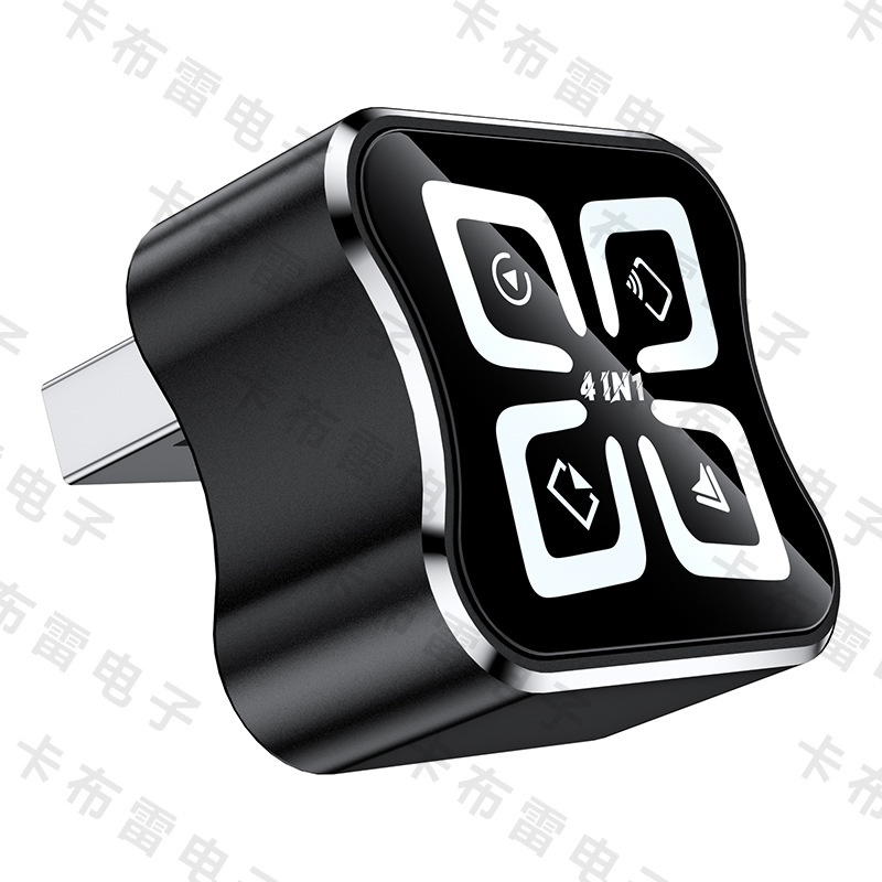 Cross-Border Hot-Selling Carplay Wireless Converter 4-in-1 Car Interconnect Mirror Screen Projection Smart Carplay Box