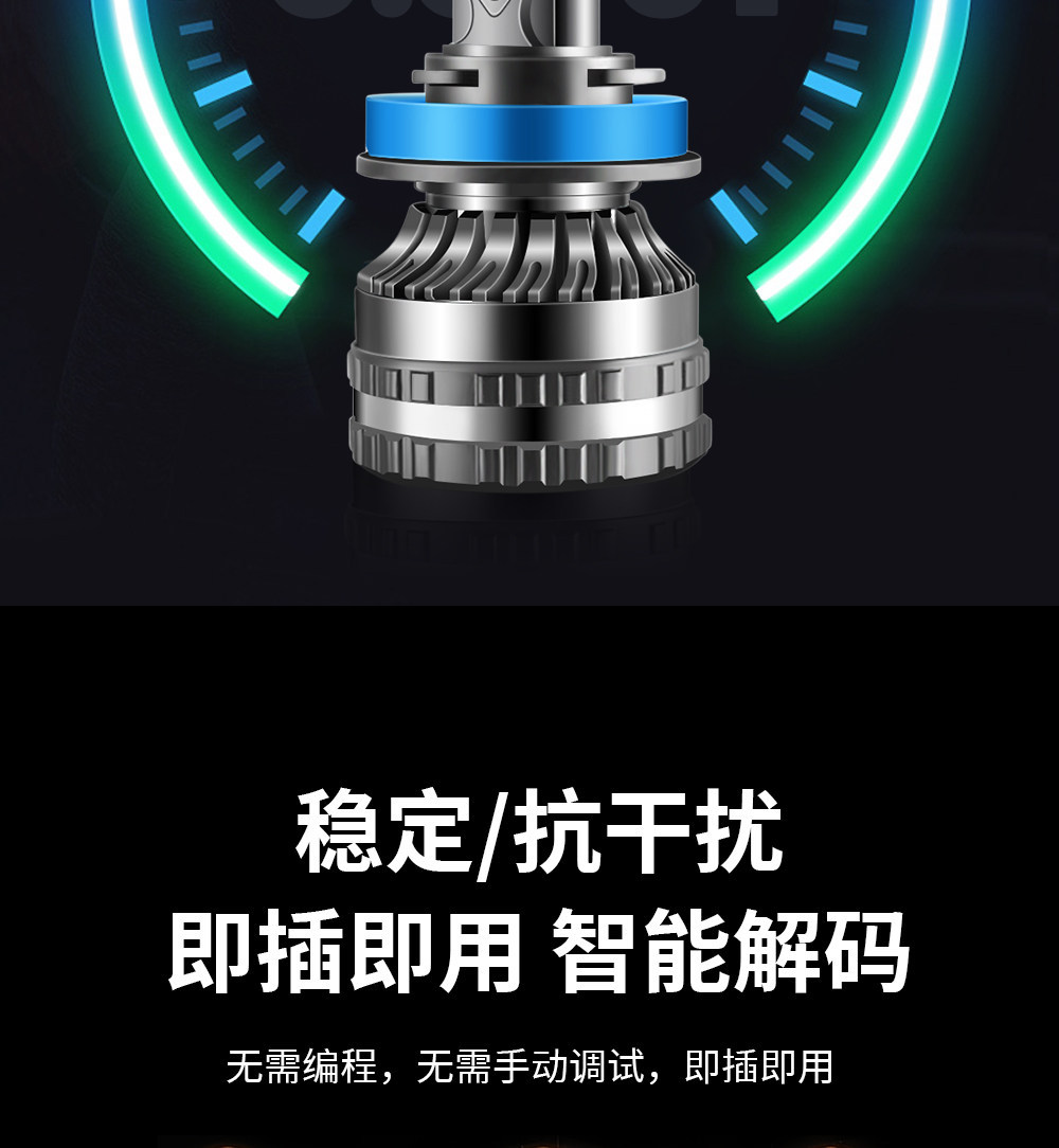 Kia K2, K3, K4, K5, Sportage, Forte, KX3, Stonic, KX5, Cerato LED high and low beam front headlight bulbs