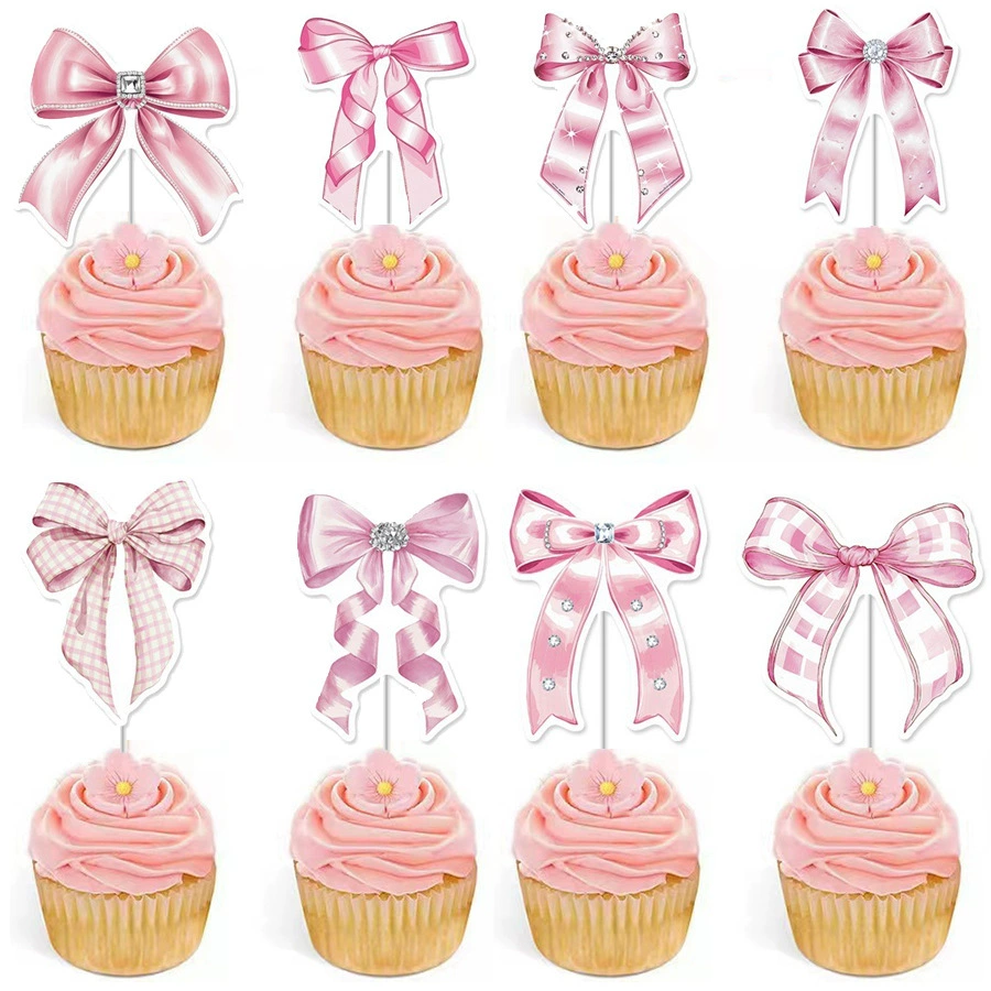 Butterfly вставка для торта вставка для десерта выпечка украшения бант для бантика для вечеринки десерт вставка