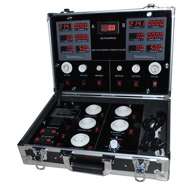 Портативная светодиодная энергосберегающая лампа, витрина, коробка для проверки мощности, коробка для сравнения, 4228-13P, Детектор лампы