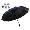 Customized advertising LOGO Full Umbrella 12 Bone Elastic Millet Milk rain and rain Both umbrella sunshade sunscreen folding umbrella