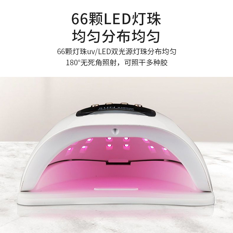 Lámpara de fototerapia de uñas de luz roja, máquina de fototerapia de alta potencia, tienda de uñas, lámpara de secado rápido, lámpara de uñas uv, inducción