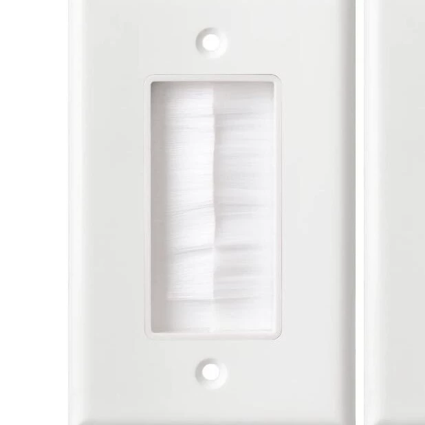 Калибр США Щеточная панель, Пересечение стены, Резьбонарезная панель ПК Противопожарная панель Щетка Настенная плита