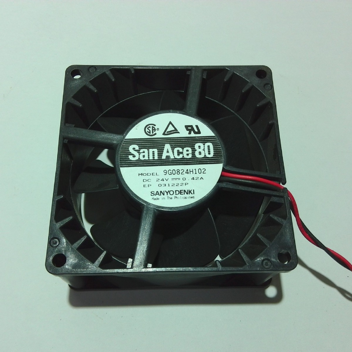 9G0824G102 24V 0.56A 原装正品日本三洋SANYO大风量散热风扇