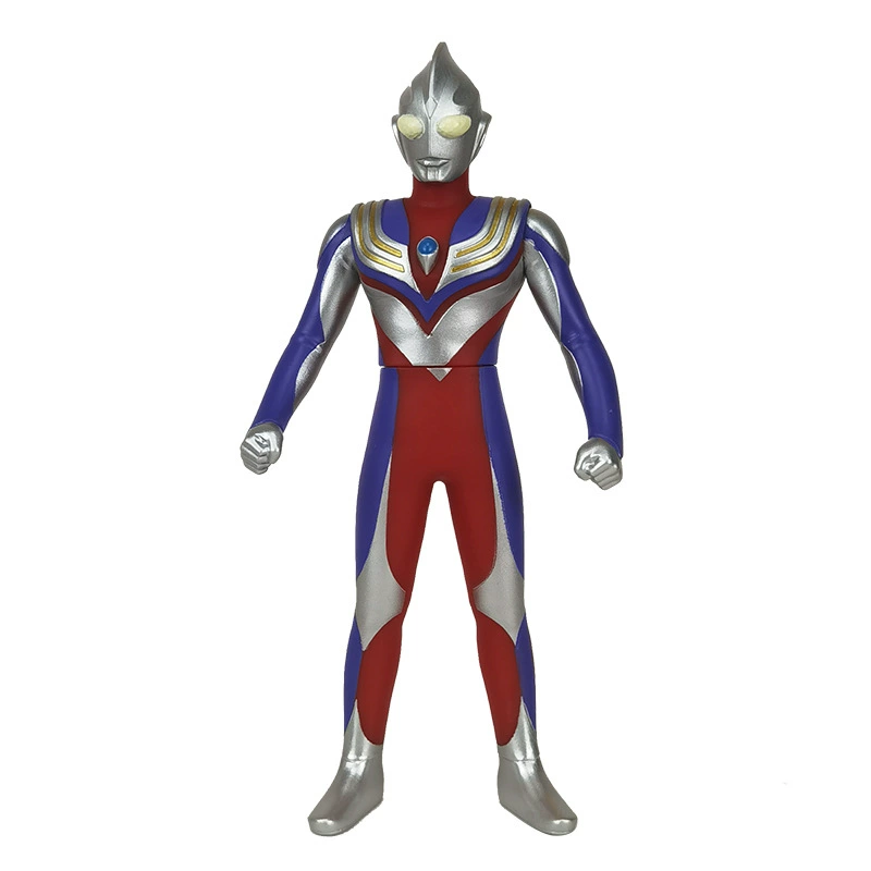 Bandai, Ultra, Ultraman Tiga из мягкой резины, кукла