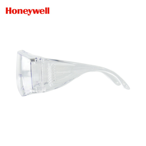 Honeywell 100002 Anti-fog UV Goggles 10001 Clear OTG Cycling Glasses Side Splash Resistant