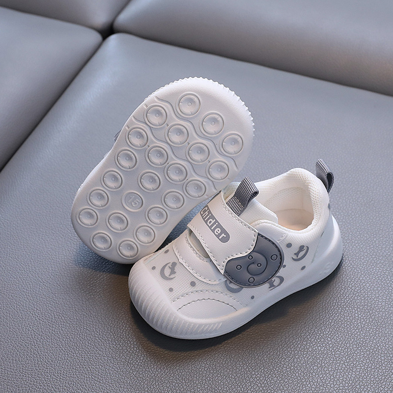 Zapatos para bebés, zapatos para niños pequeños para niñas, 2024 función de primavera y otoño, zapatos para niños pequeños, suela suave, malla antideslizante, zapatos para niños