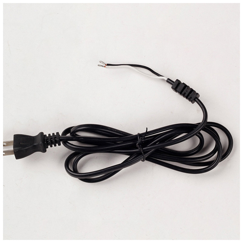 日本PSE认证电源线插头 两芯日本插头线 二级电源线插头