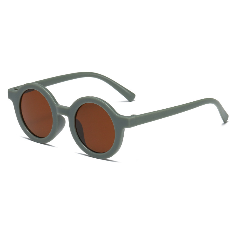 Gfas de sol para niños y niñas anti-UV marea gafas de sol para bebés de moda coreana fábrica de gafas de bebé directo