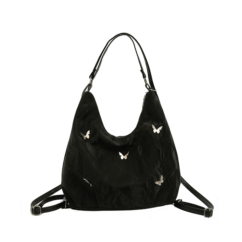Butterfly gran capacidad de alta belleza suave bolso de hombro de verano 2024 nuevo estilo de moda de hombro mochila