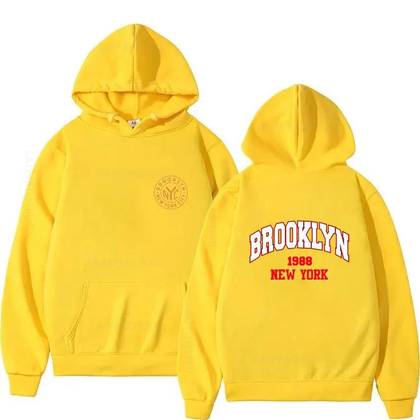 Brooklyn New York Hoodie for Men Hoodie Essentials Men's Cl