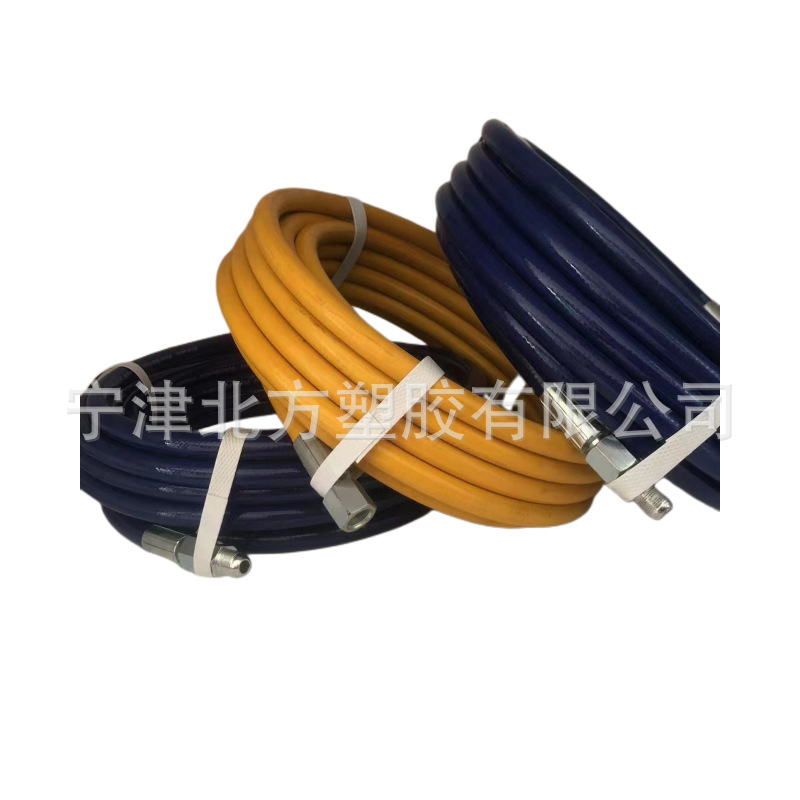 厂家长江牌高压无气喷涂机通用高压管双层钢丝8*10 8*15米8*20米