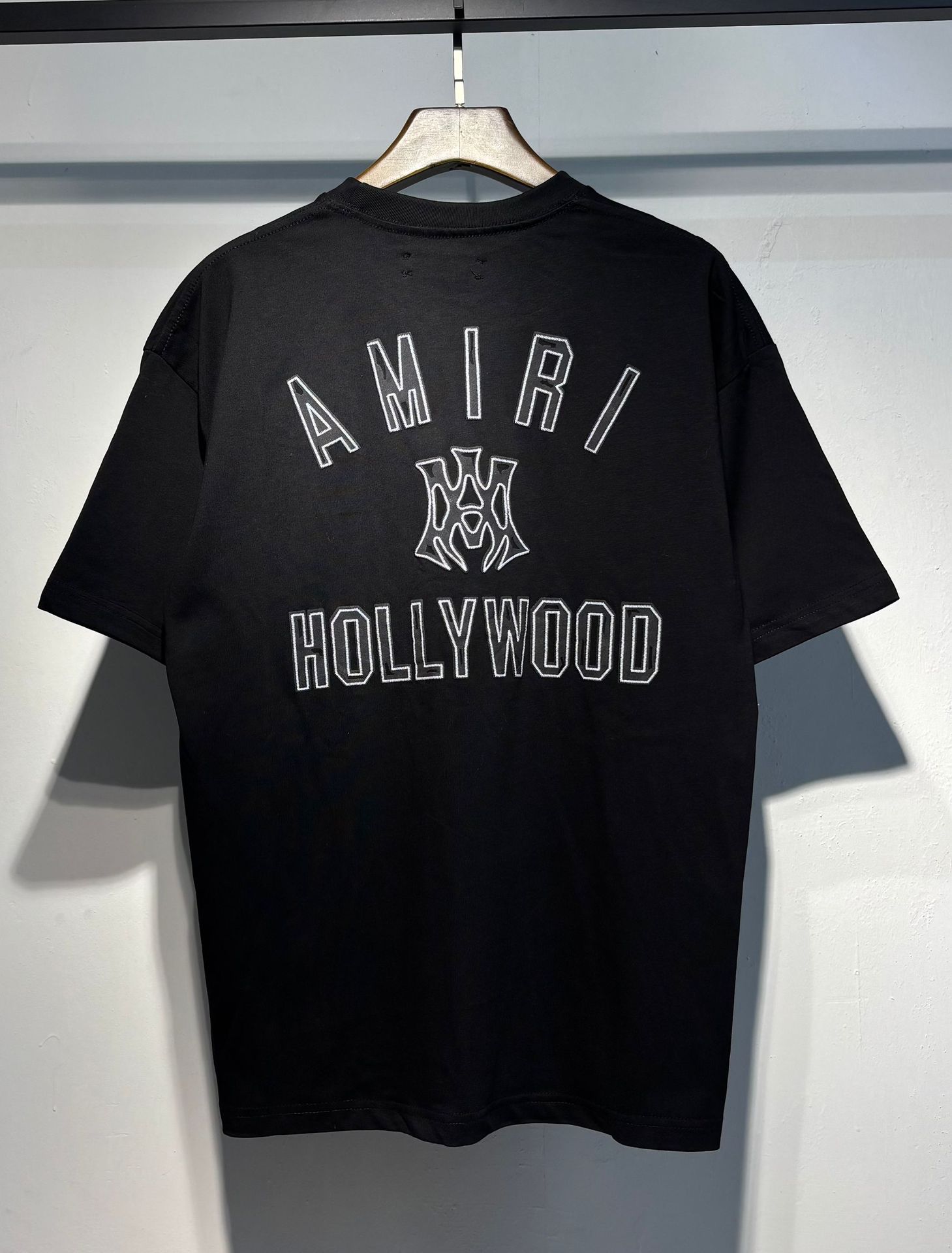 Verano nueva camiseta de manga corta impresa de letras suelta marca de moda hombre camiseta casual de media manga mujer