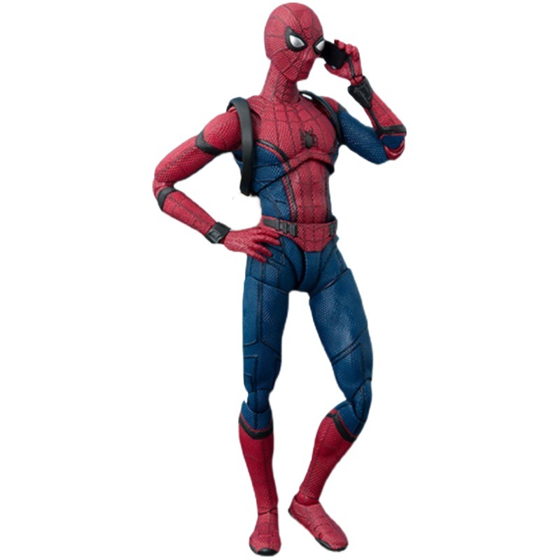 Muñeca móvil héroe sin retorno expedición sigilo batalla ropa extraordinaria Spider-Man modelo hecho a mano juguete regreso a la escuela temporada hecho a mano