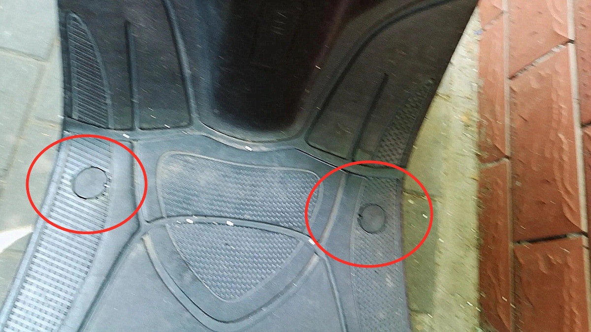 Suitable for Qiaoge 100 Fuxi Rs100 Huayue 100 Pedal Screw Hole Dust Cover Foot Pedal Screw Cover