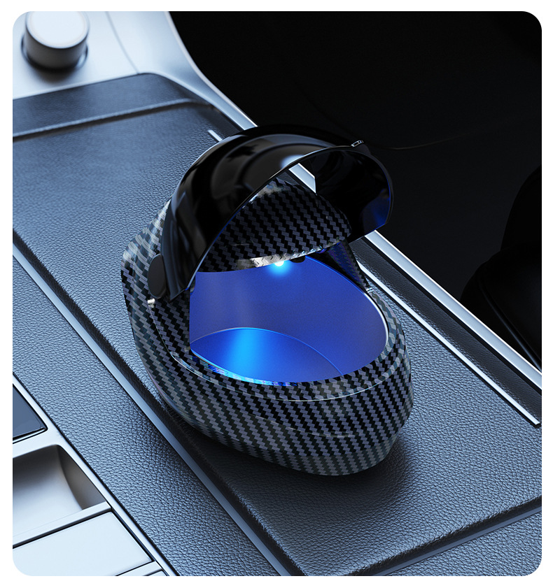 Cross-Border Car Ashtray, Creative High-End Helmet Ashtray, Interior Accessories Collection, E-Sports Room Decorations, Home Decor
