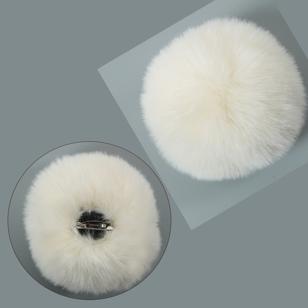 아이보리 * 6cm 핀