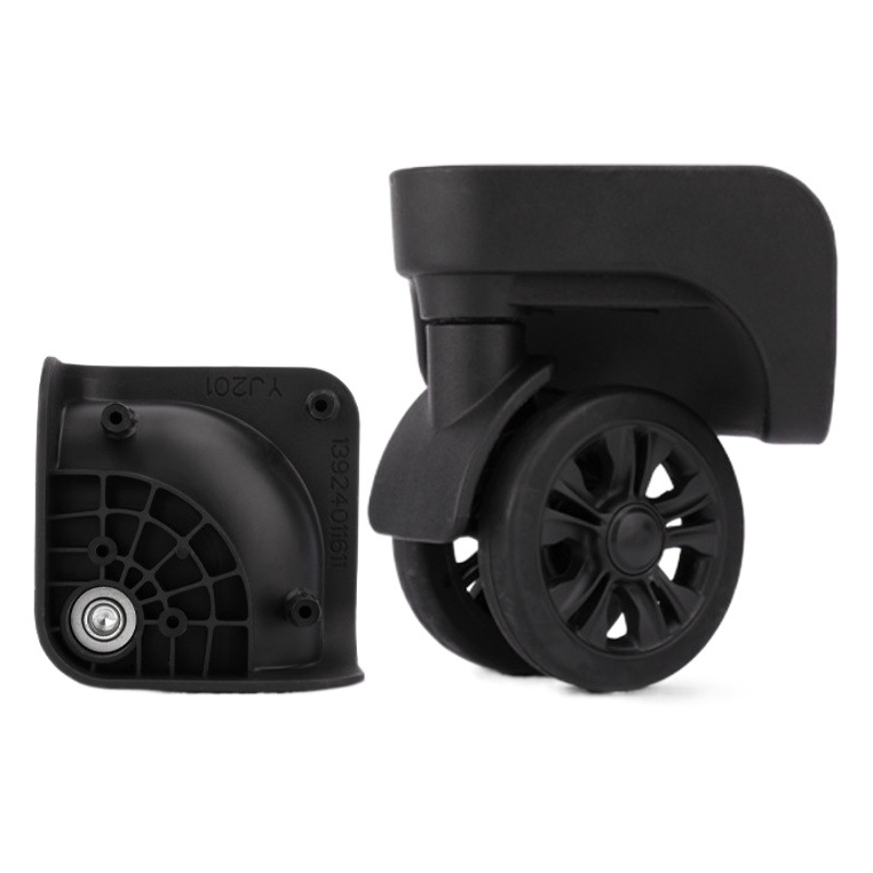 Luggage accessories wheel trolley suitcase universal wheel bag caster luggage disassembly wheel repair accessories manufacturers
