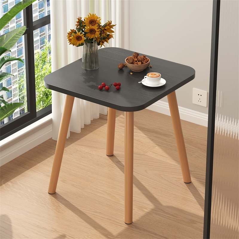 노블 블랙 [사각형 테이블 40*40 높이 60] 강화 버전